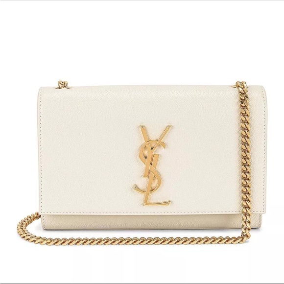 Yves Saint Laurent YSL KATE BAG SMALL BLANC VINTAGE WHITE - Picture 1 of 16